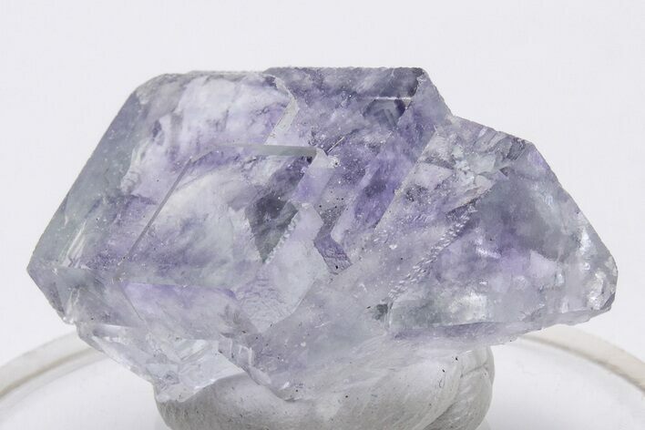 Purple & Green Cubic Fluorite Cluster - China #205602